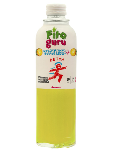 картинка Fitoguru Water + Detox Ананас Здоровое питание Фитогуру от интернет магазина Фитогуру.РФ фото 2