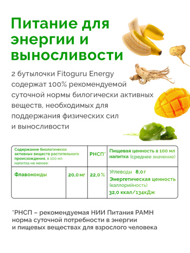 картинка Fitoguru Energy Здоровое питание Фитогуру от интернет магазина Фитогуру.РФ фото 2